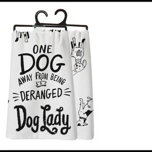 New Dog Lady Hand/Dish Towel